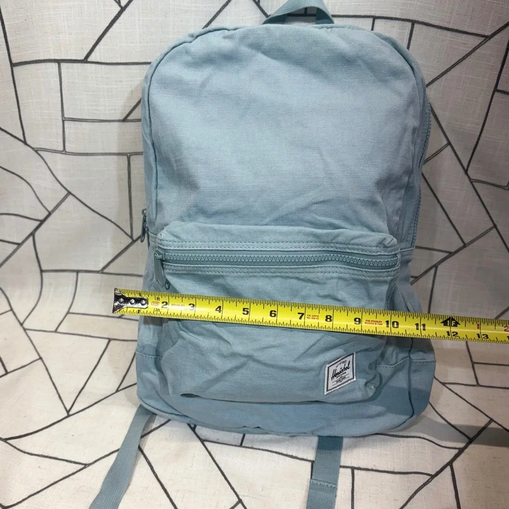 Herschel Supply Co Backpack OS Light Blue Cotton Canvas Classic Daypack